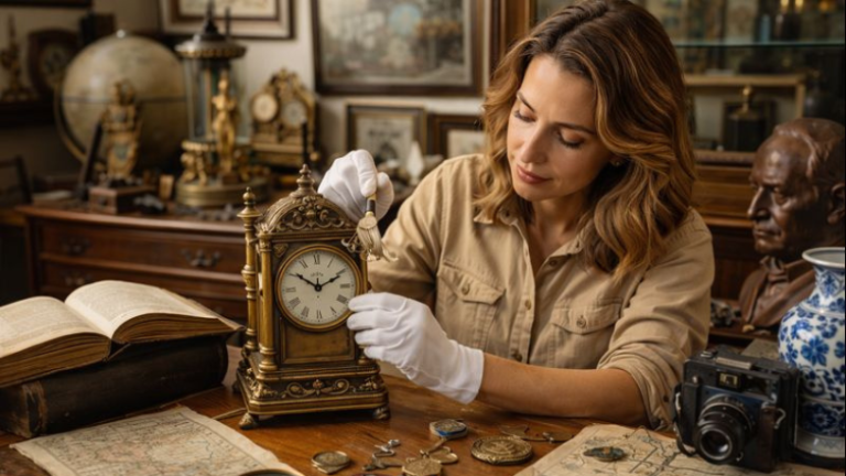 Cristiane Ruon dos Santos destaca o valor do colecionismo para a memória histórica.